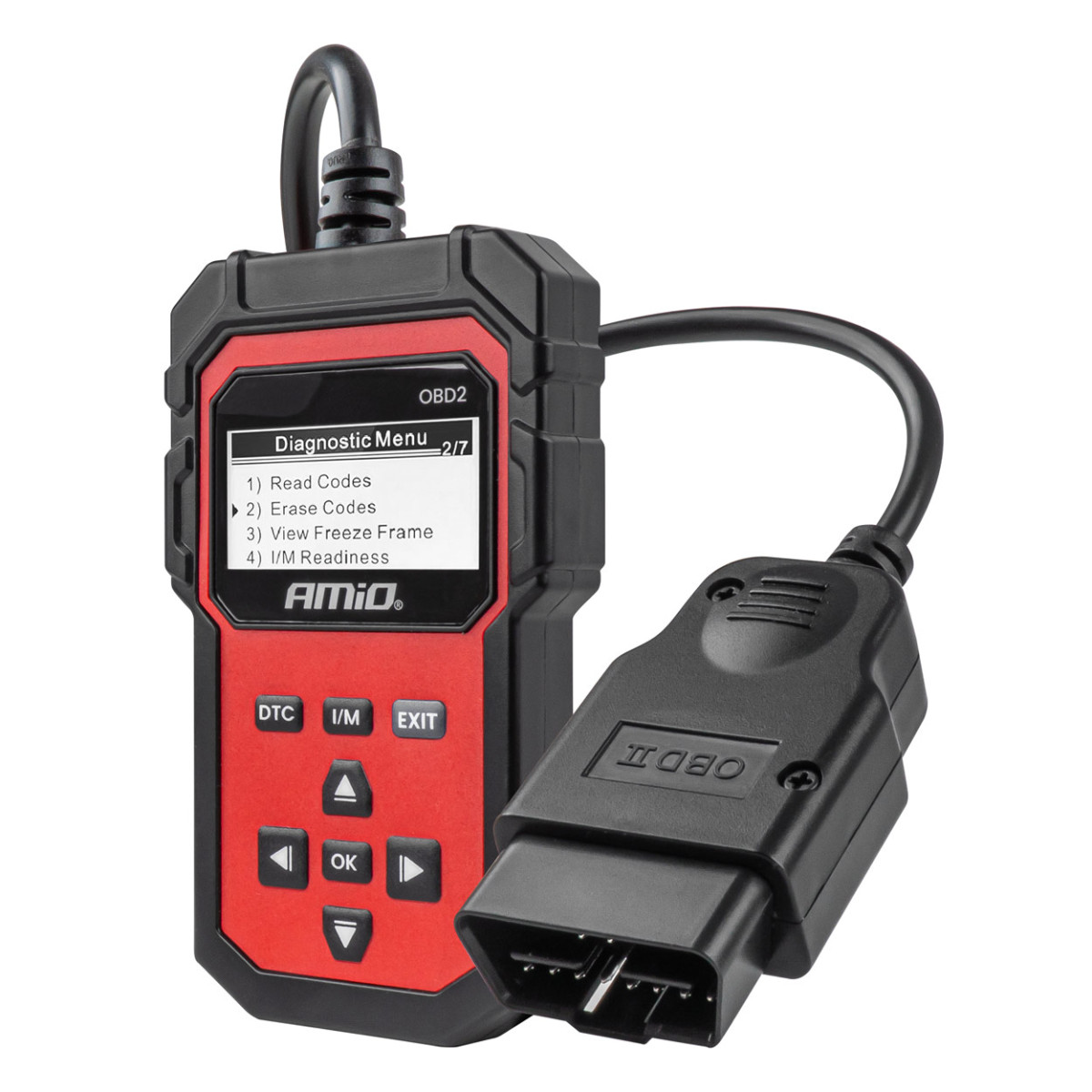 OBD2-Diagnosescanner AMIO-04730, 155×85×25 mm