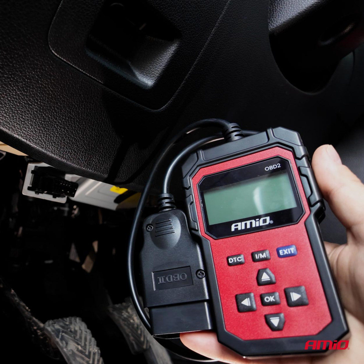 OBD2-Diagnosescanner AMIO-04730, 155×85×25 mm