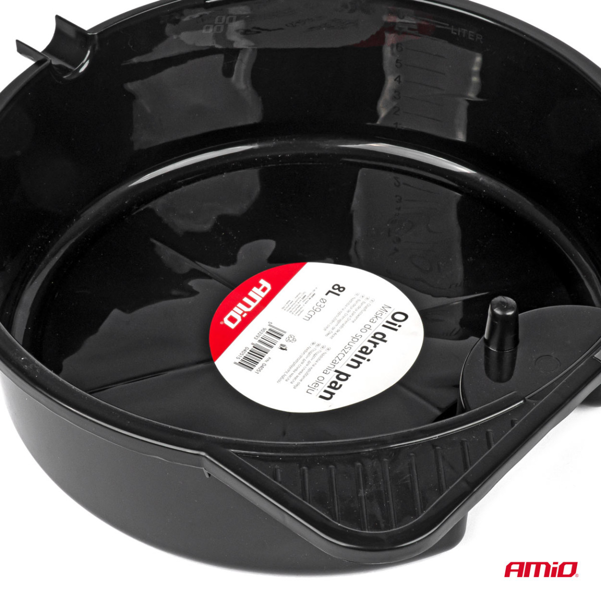 Ölauffangbehälter 8 l, 39 cm AMIO-04051