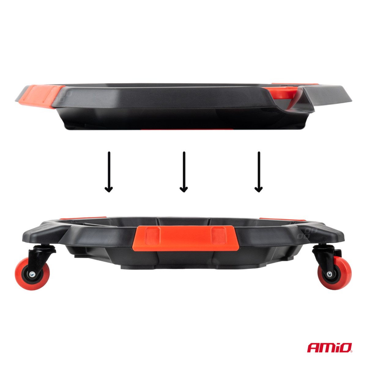 Ölauffangbehälter mit Rädern AMIO-04264