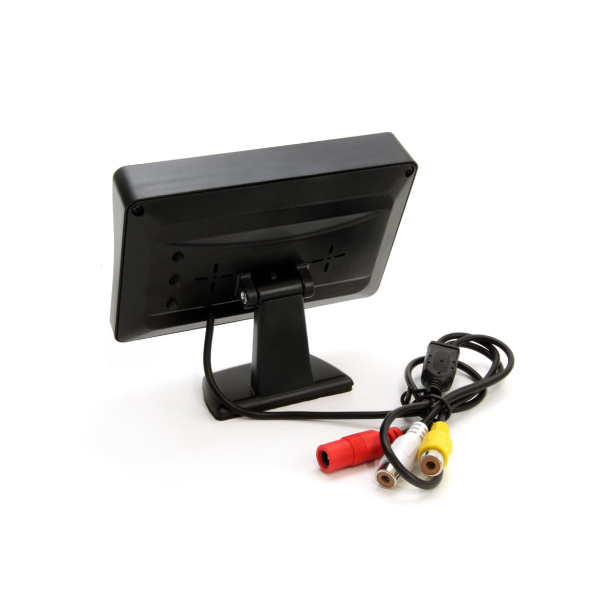 Einparkhilfesystem TFT01 4,3" mit HD-307-IR-Kamera, 4 Silbersensoren 22 mm