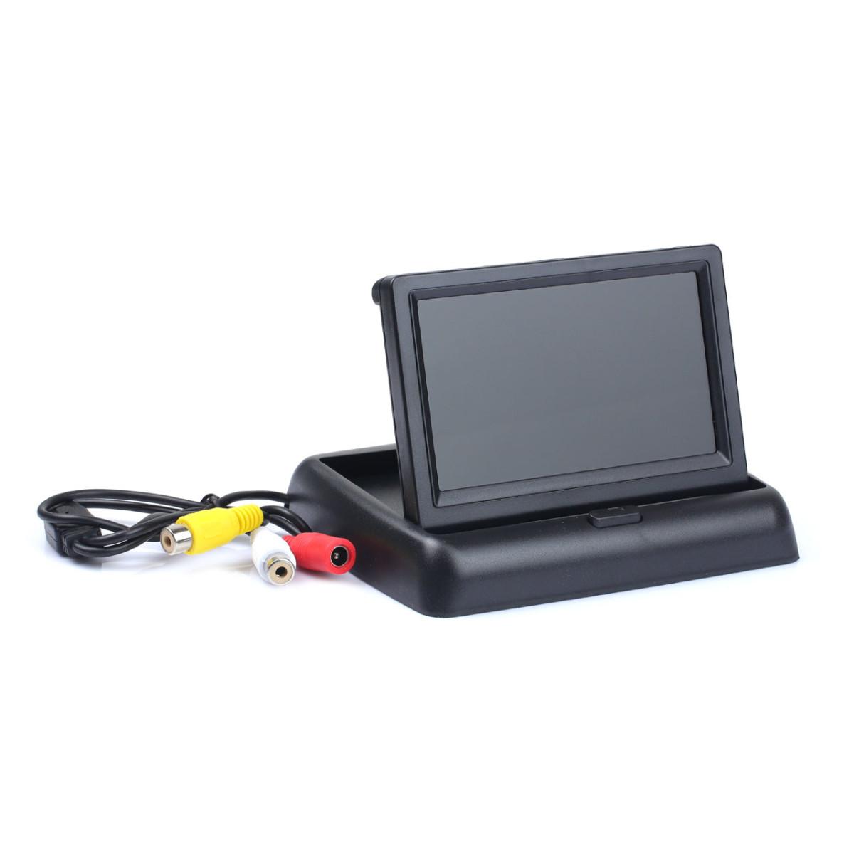Einparkhilfesystem TFT02 4,3" mit HD-308-LED-Kamera, 4 weißen Sensoren