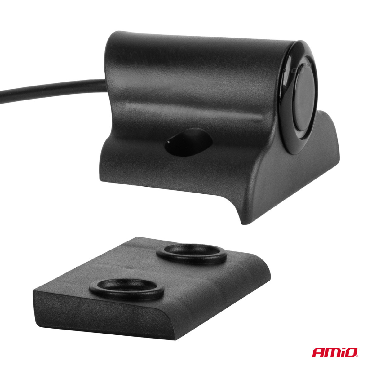 Einparkhilfe für LKW/BUS, 4 schwarze Sensoren mit Summer, 19 mm AMIO-02278
