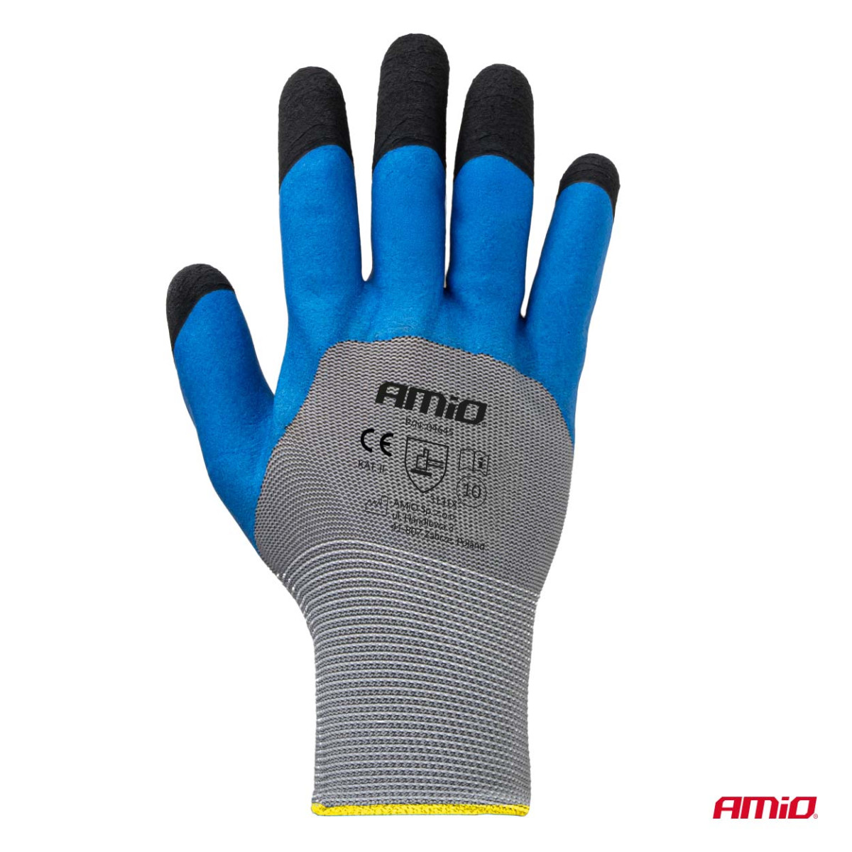 PE-Latex-Arbeitshandschuhe mit 3/4-Schaumbeschichtung, Größe 10, 4 Stück (2 Paar), 3131X