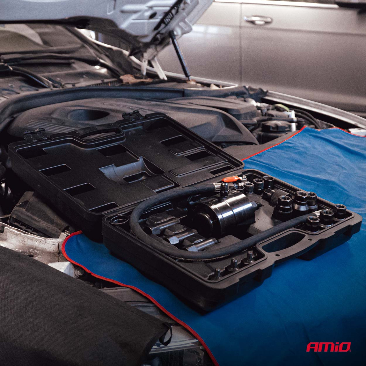 pneumatisches Ausziehwerkzeug für Diesel-Einspritzdüsen AMIO-04774