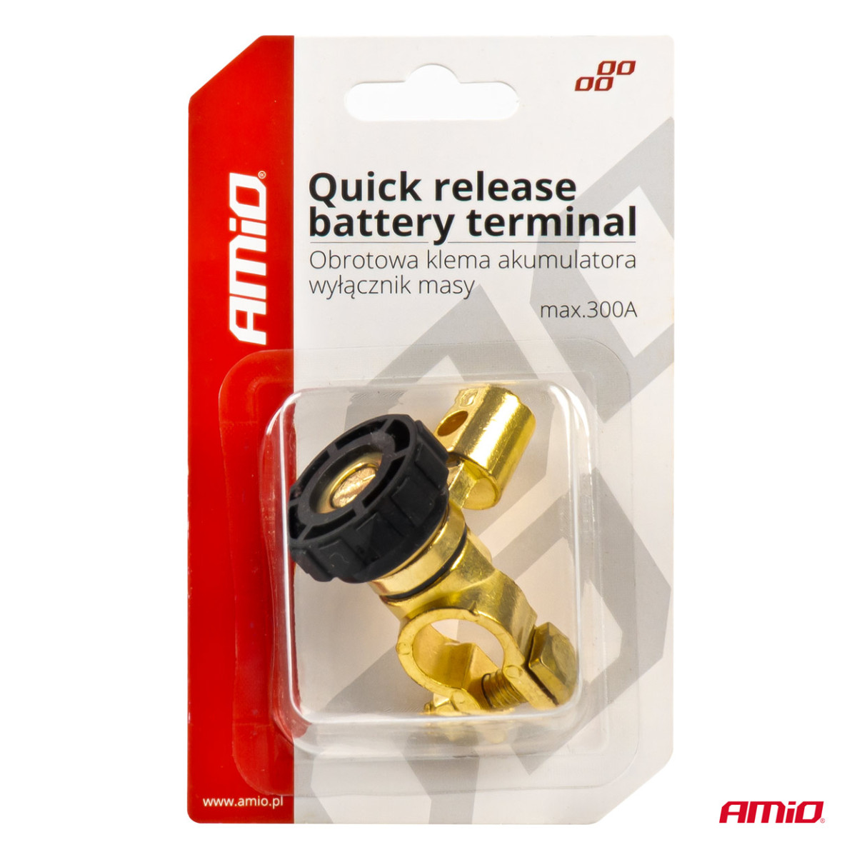 Schnellkupplungs-Batterieanschluss, max. 300 A AMIO-03021