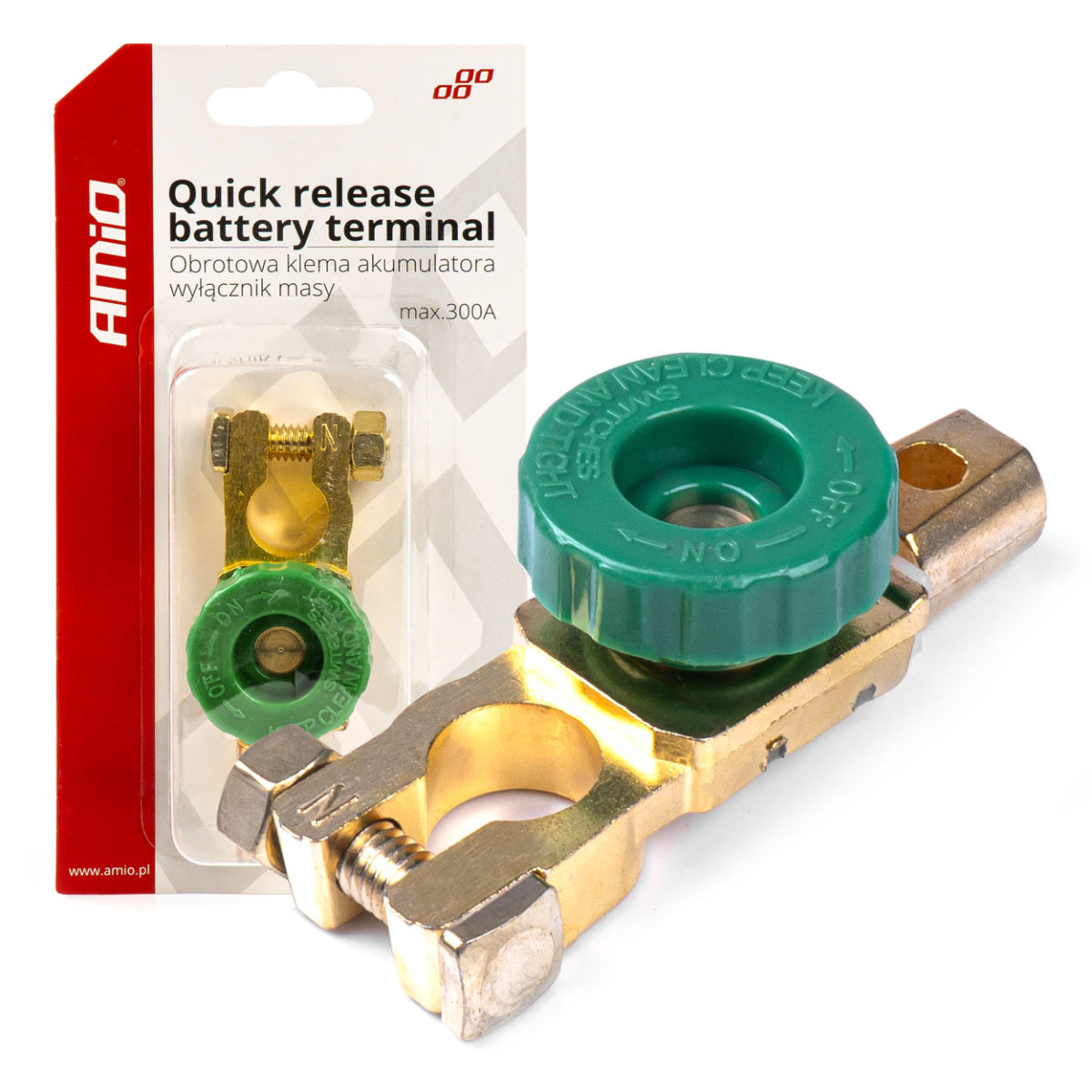 Schnellkupplungs-Batterieanschluss, max. 300 A AMIO-03022