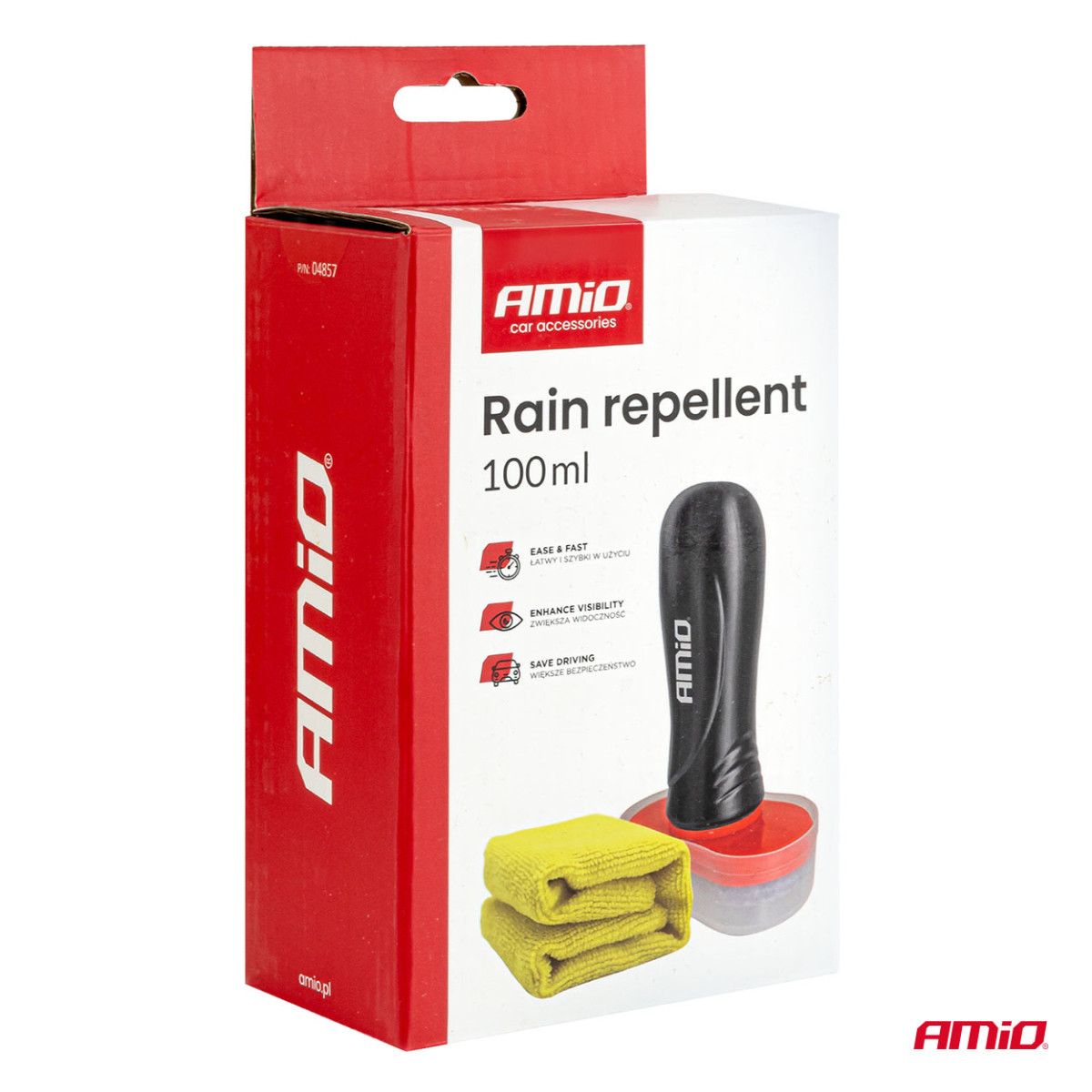 Unsichtbarer Glasreiniger 100 ml AMIO-04857