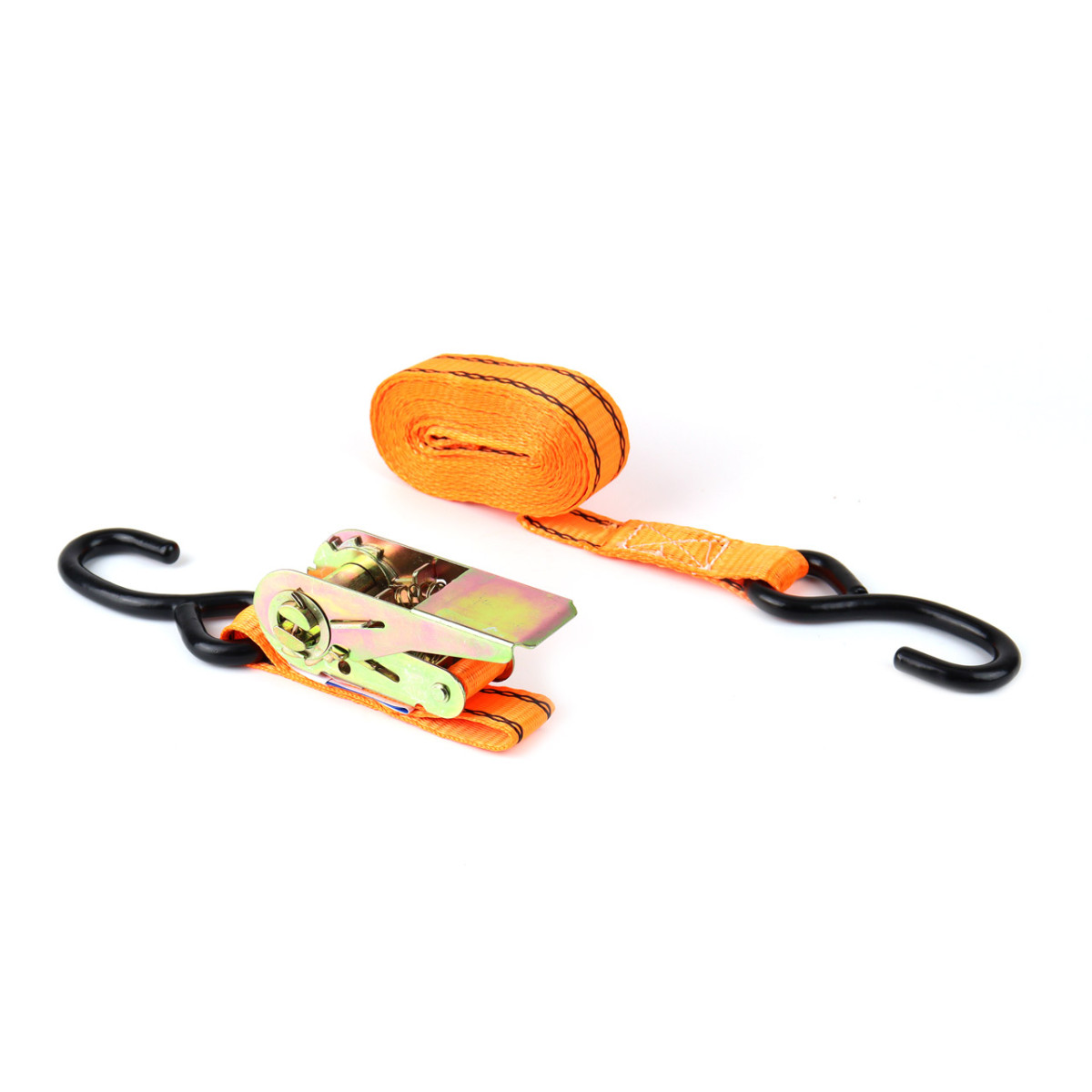 Zurrgurt-Set mit Spanner 700 kg, 25 mm × 4,5 m, 4 Stück, BELT-03 AMIO-02496