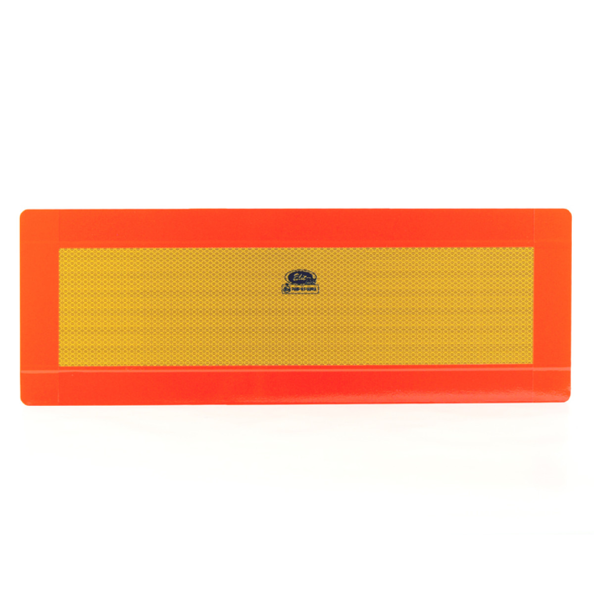 Rückseitige reflektierende Markierungsschilder P2/E20 RF 101-01W-84, 2 Stück.