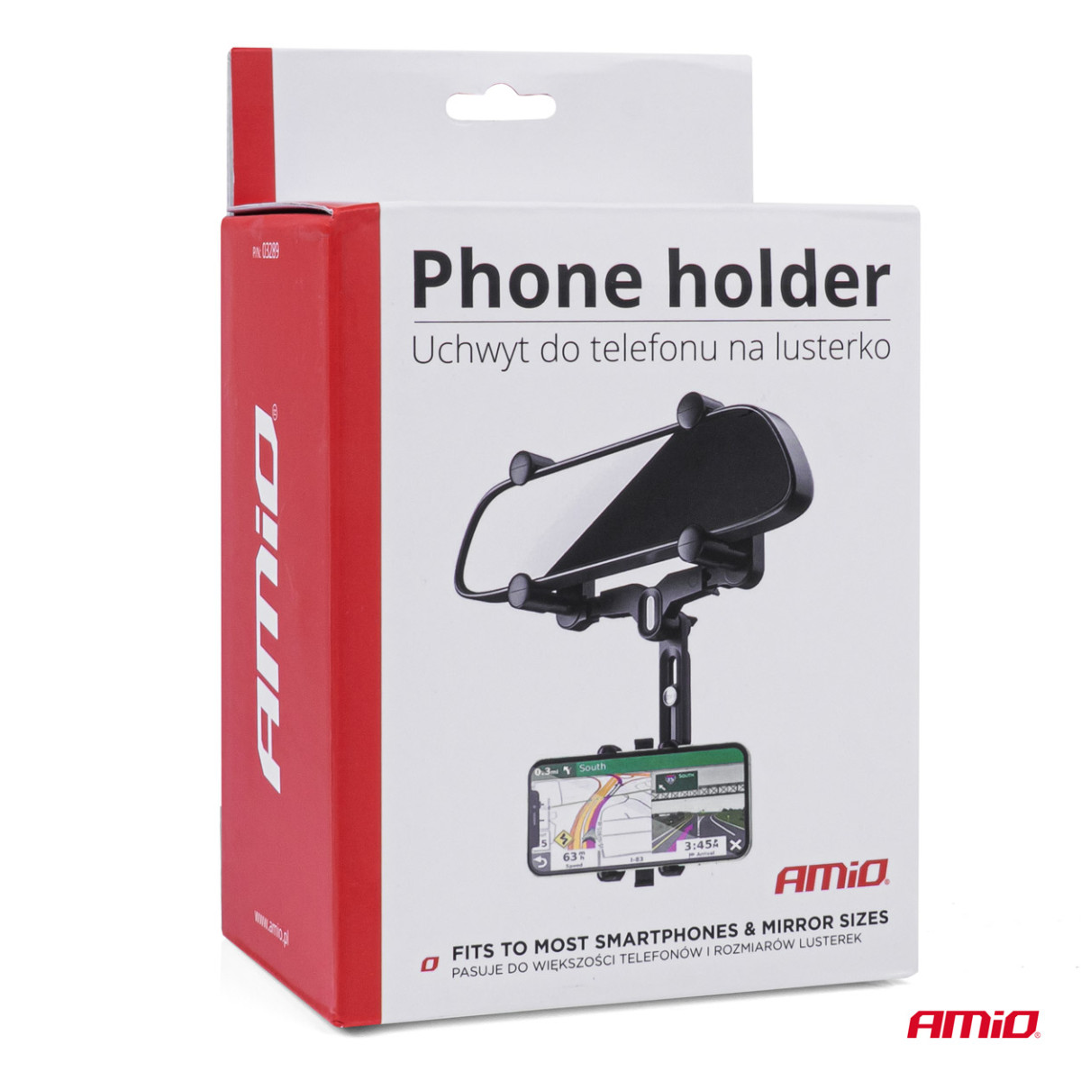 Handyhalterung für den Rückspiegel HOLD-20