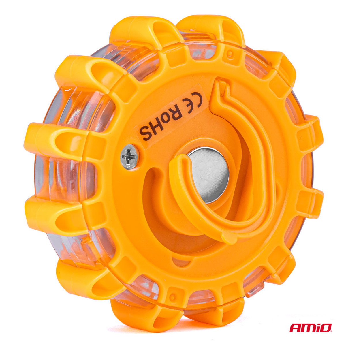 Tragbare LED-Warnleuchte mit Spotlichtfunktion, 3xAAA, IP65, 12SMD + 3SMD