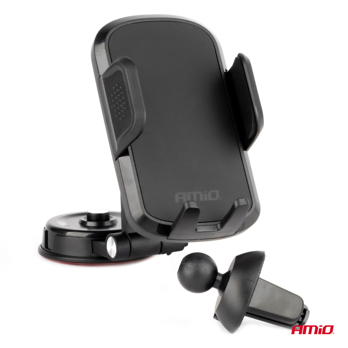 Handyhalterung 2in1 – für Lüftungsschlitze/Armaturenbrett, um 360° drehbar, AMIO-04138