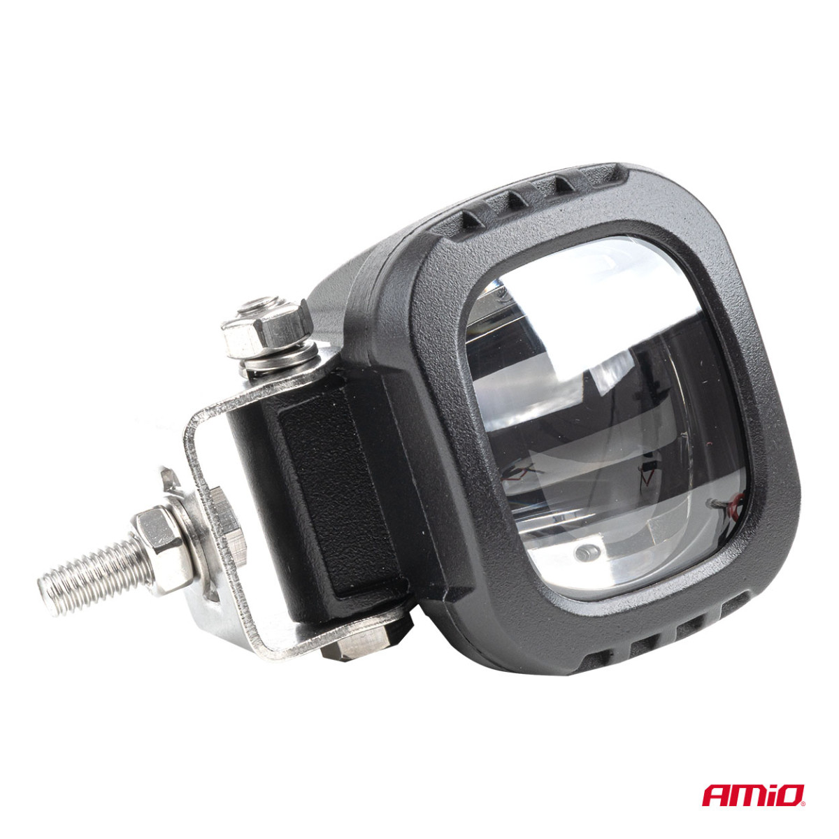 Sicherheitszonenleuchte für Gabelstapler, rotes Licht, 10 W, 10–80 V, IP6K9K, AMIO-04868