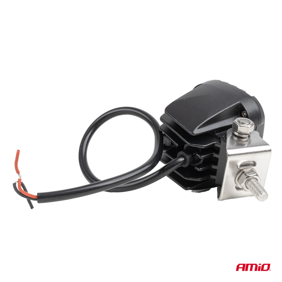 Sicherheitszonenleuchte für Gabelstapler, rotes Licht, 10 W, 10–80 V, IP6K9K, AMIO-04868