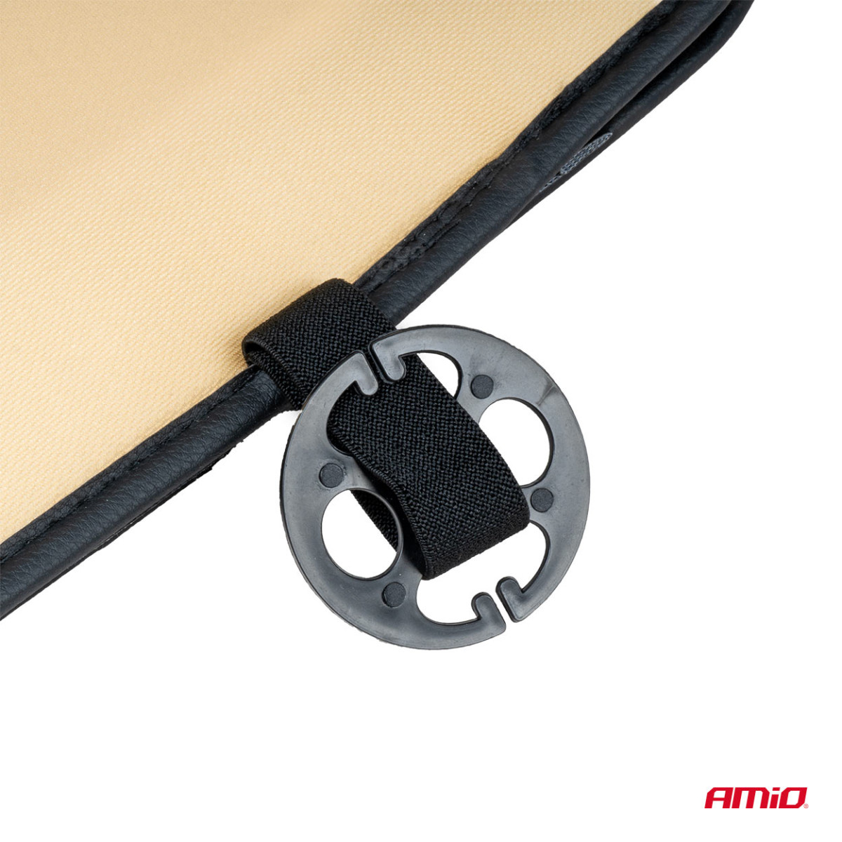 Autositzmatte mit Perlen, 147 x 48 cm – schwarz