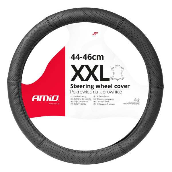 Lenkradbezug 44-46 cm, Echtleder, SWC-50-XXL