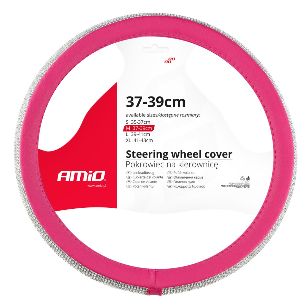 Steering wheel cover SWC-36-M (37-39cm)