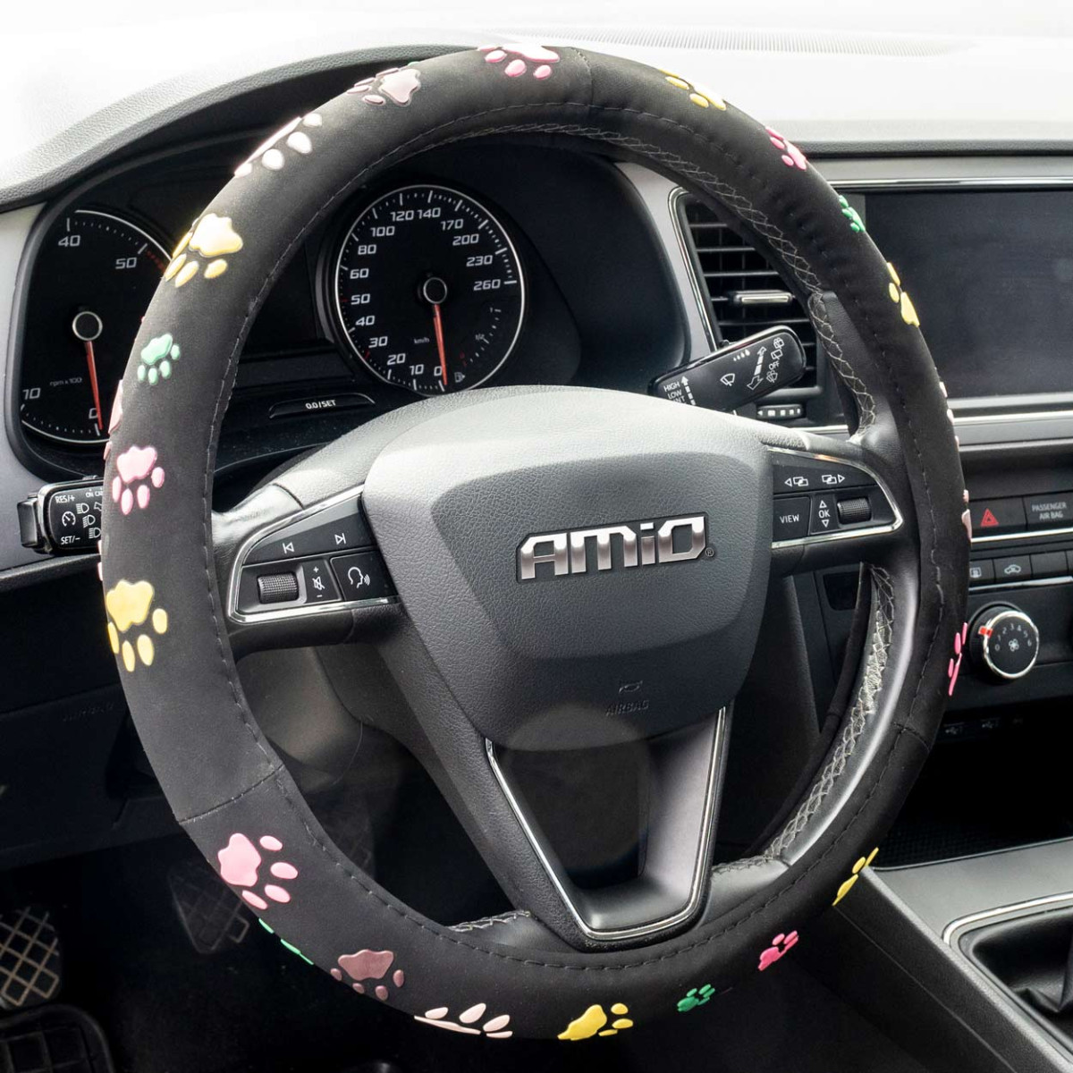 Lenkradbezug für Autos, 37–39 cm, SWC-45-M