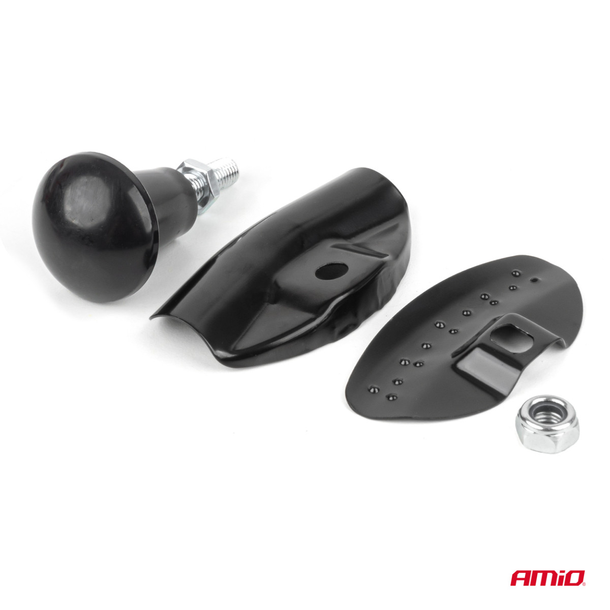 Lenkradknauf, schwarz, AMIO-04974