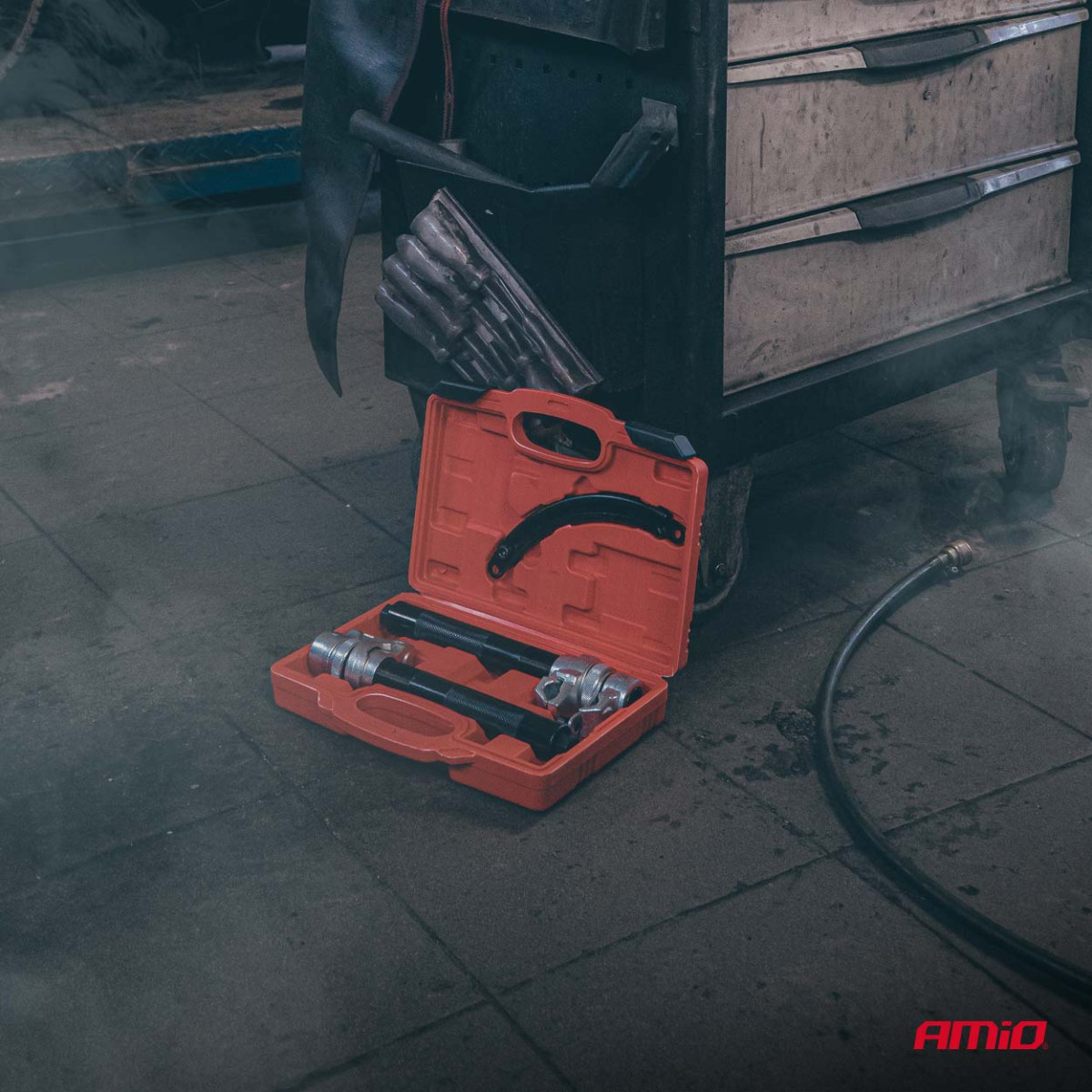 Federspanner-Set mit Sicherheitsbügel AMIO-04763