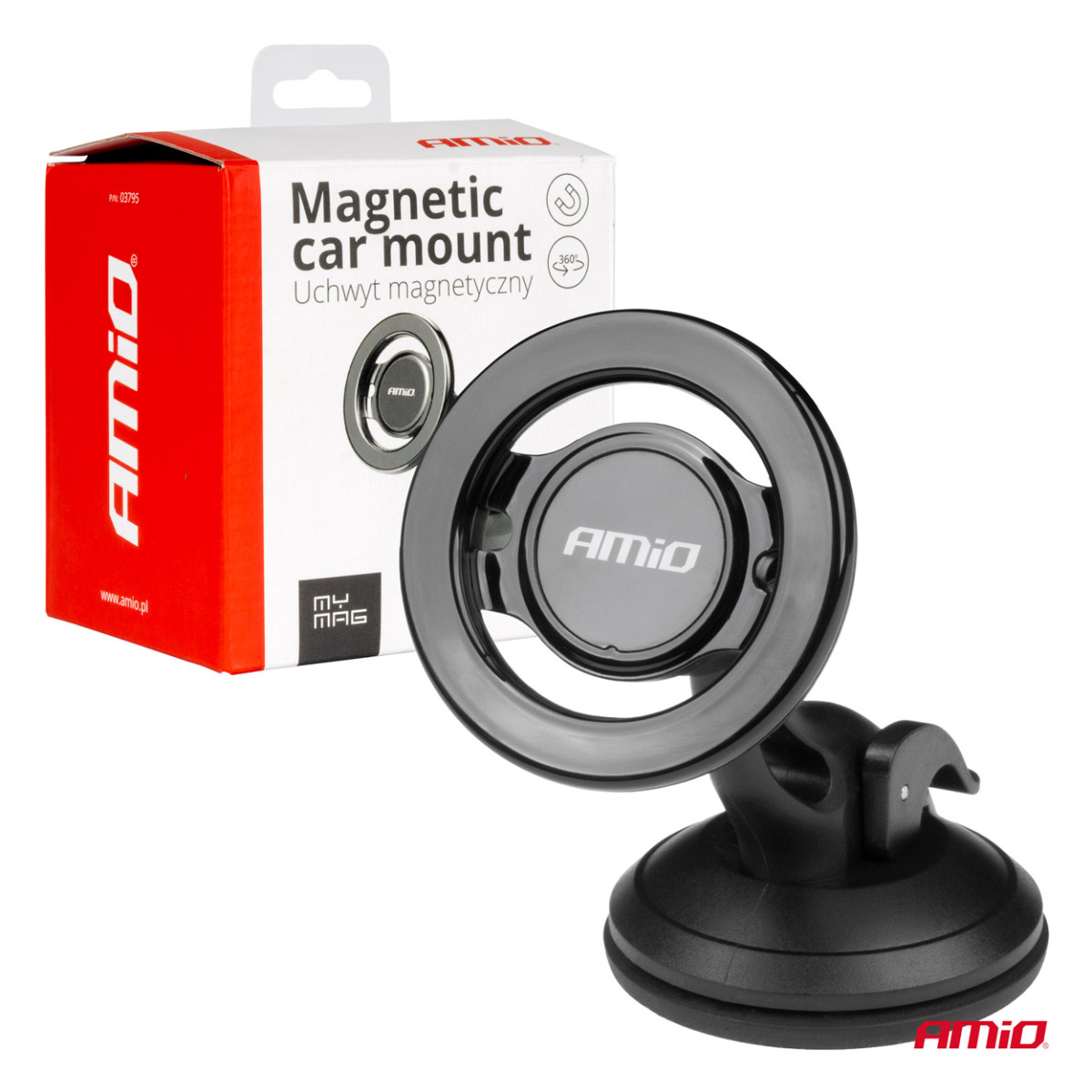 Handyhalterung mit Saugnapf My Mag AMIO-03795