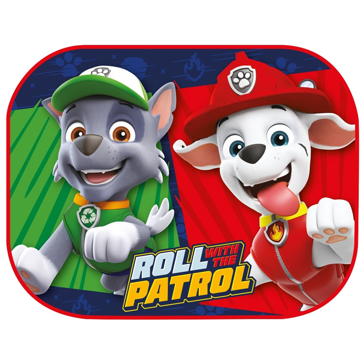 Seitliche Sonnenschutzrollos für Autos, 44 x 35 cm, 2 Stück, Paw Patrol Boy