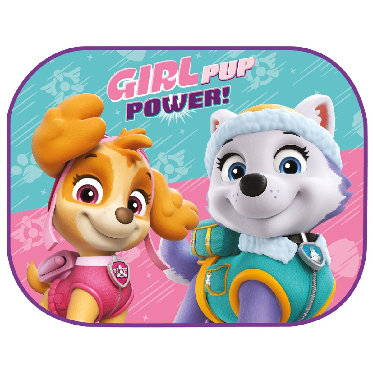 Seitliche Sonnenschutzblenden für Autos, 44 x 35 cm, 2 Stück, Paw Patrol Girl