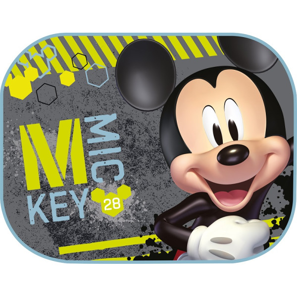 Seitliche Sonnenschutzrollos für Autos, 44 x 35 cm, 2 Stück, Mickey