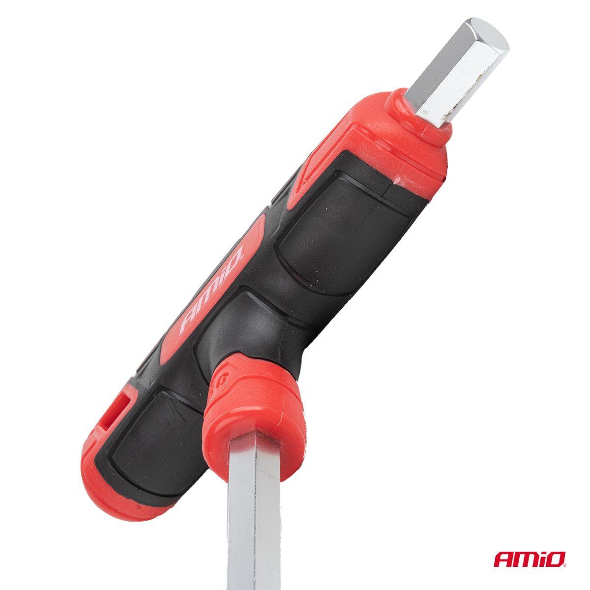 Sechskantschlüsselsatz mit T-Griff, 8-teilig. AMIO-04826