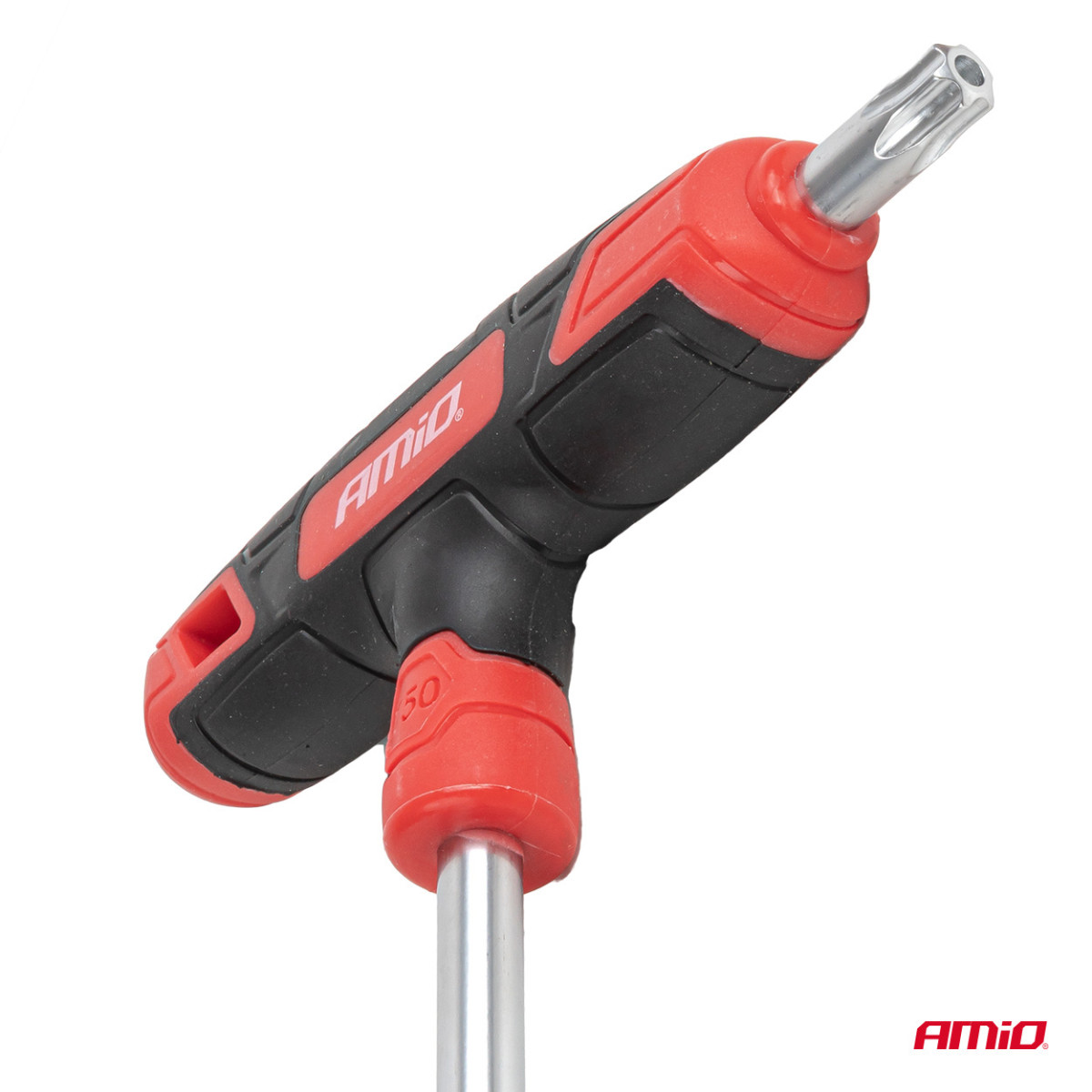 Torx-Schlüsselsatz mit T-Griff, 8-teilig. AMIO-04827