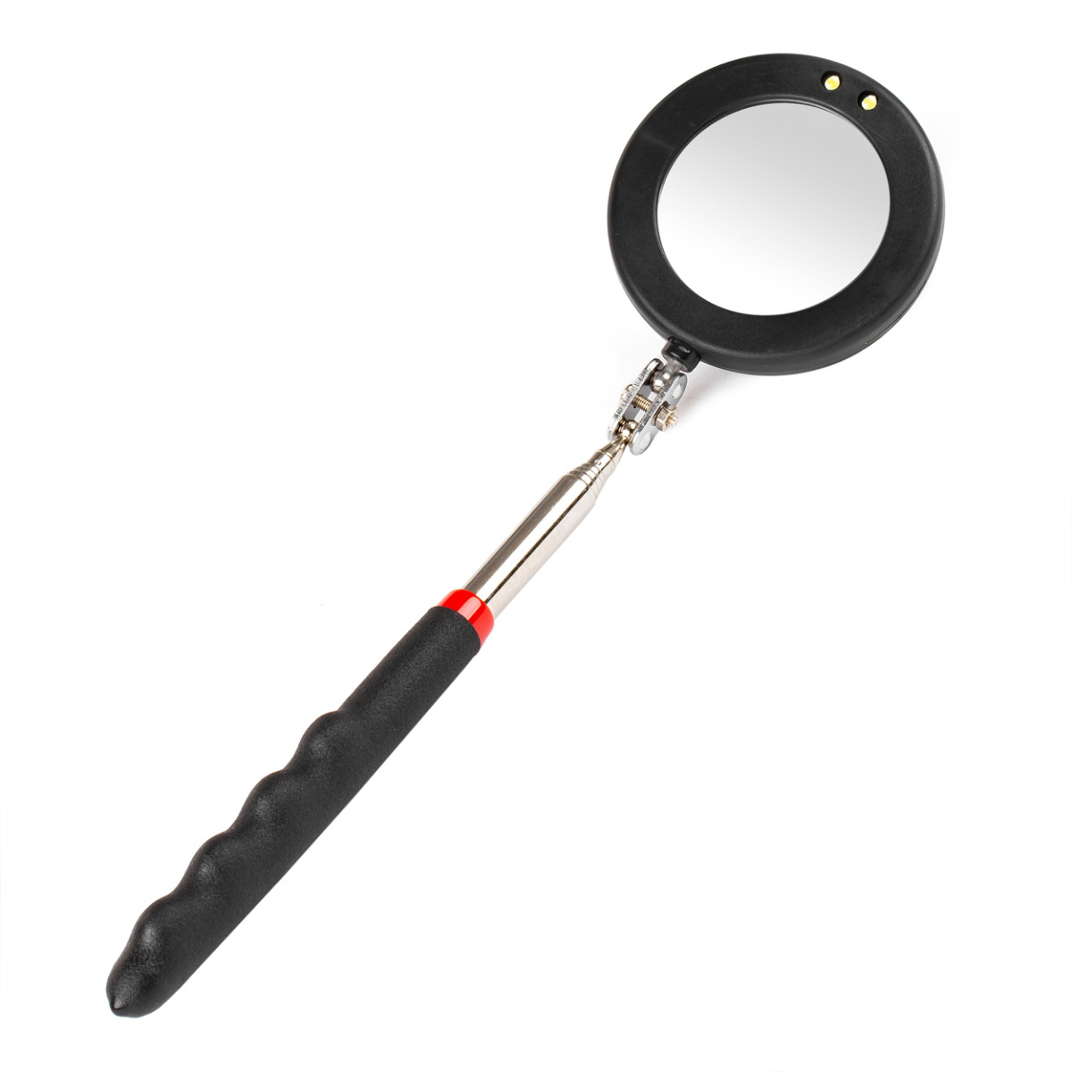 Teleskop-Inspektionsspiegel mit LED-Beleuchtung, AMIO-02840