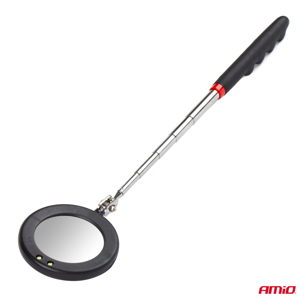 Teleskop-Inspektionsspiegel mit LED-Beleuchtung, AMIO-02840