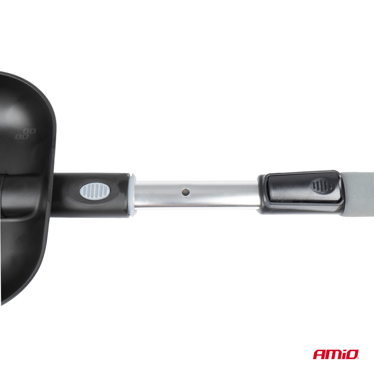 Teleskop-Schneeschaufel mit Aluminiumblatt 103–131 cm