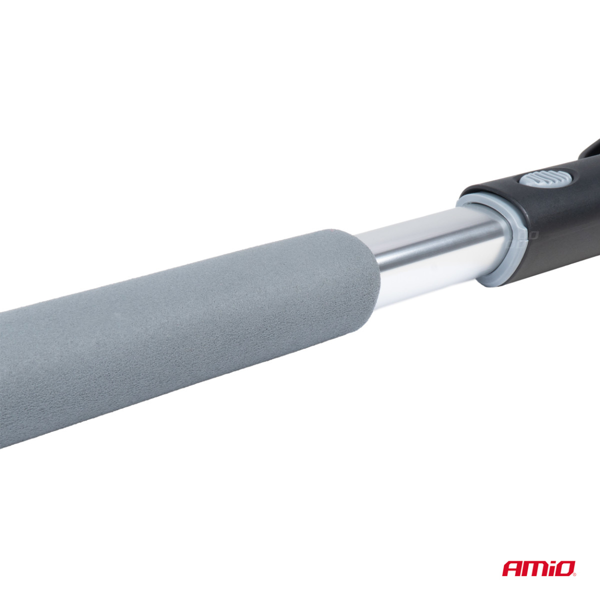 Teleskop-Schneeschaufel mit Aluminiumblatt 103–131 cm