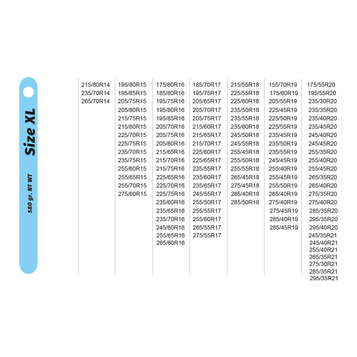 Easysock Textilschneeketten, XL, 2 Stück.
