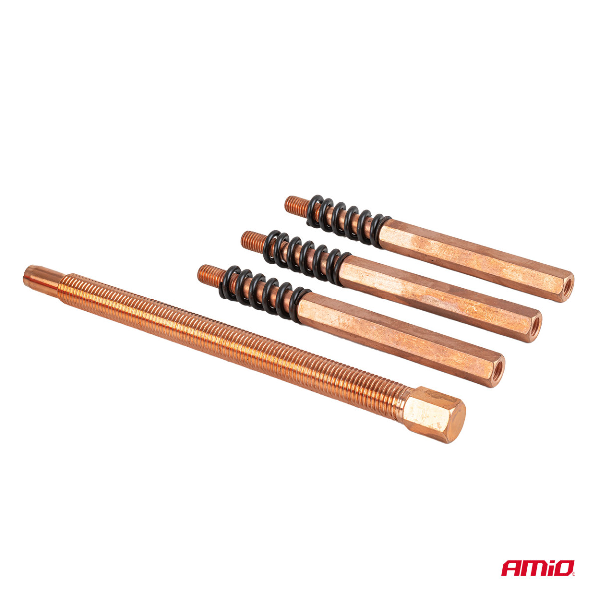 Dreihaken-Lagerabzieher-Set, 44-teilig. AMIO-04760