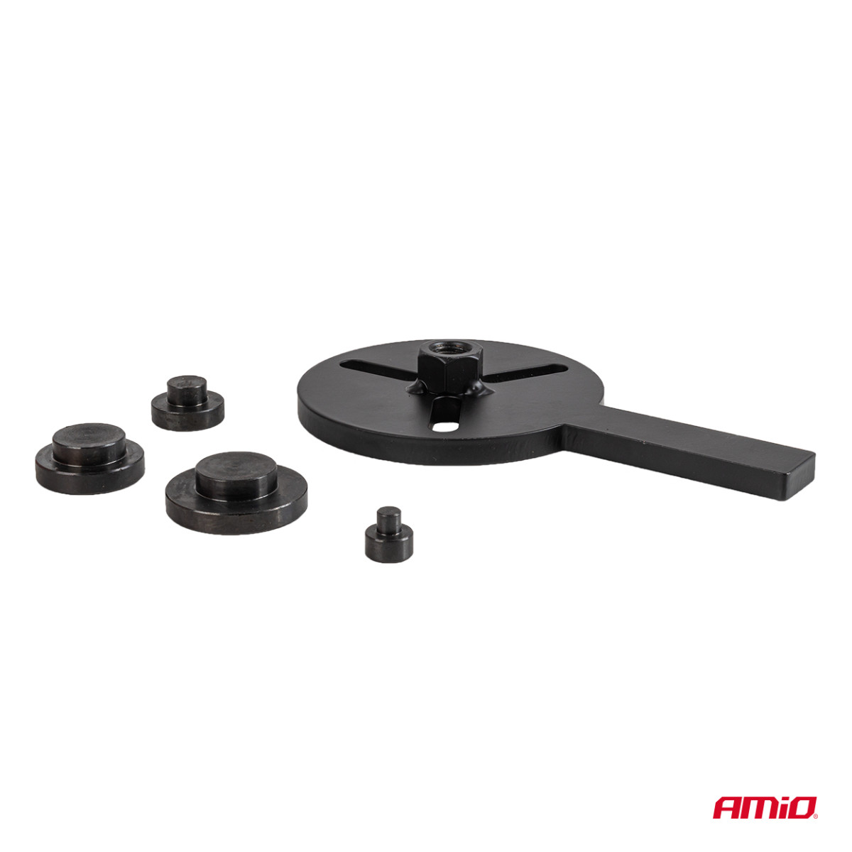 Dreihaken-Lagerabzieher-Set, 44-teilig. AMIO-04760