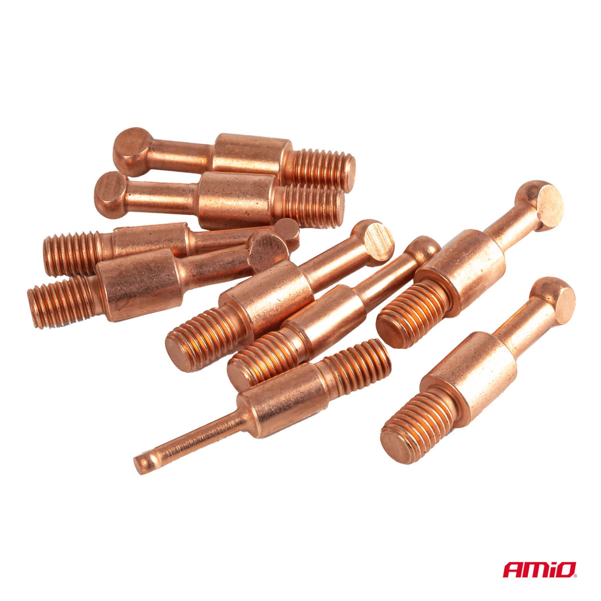 Dreihaken-Lagerabzieher-Set, 44-teilig. AMIO-04760