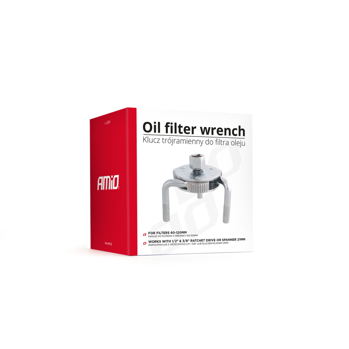 Dreibeiniger Ölfilterschlüssel OILW-D, AMIO-02509