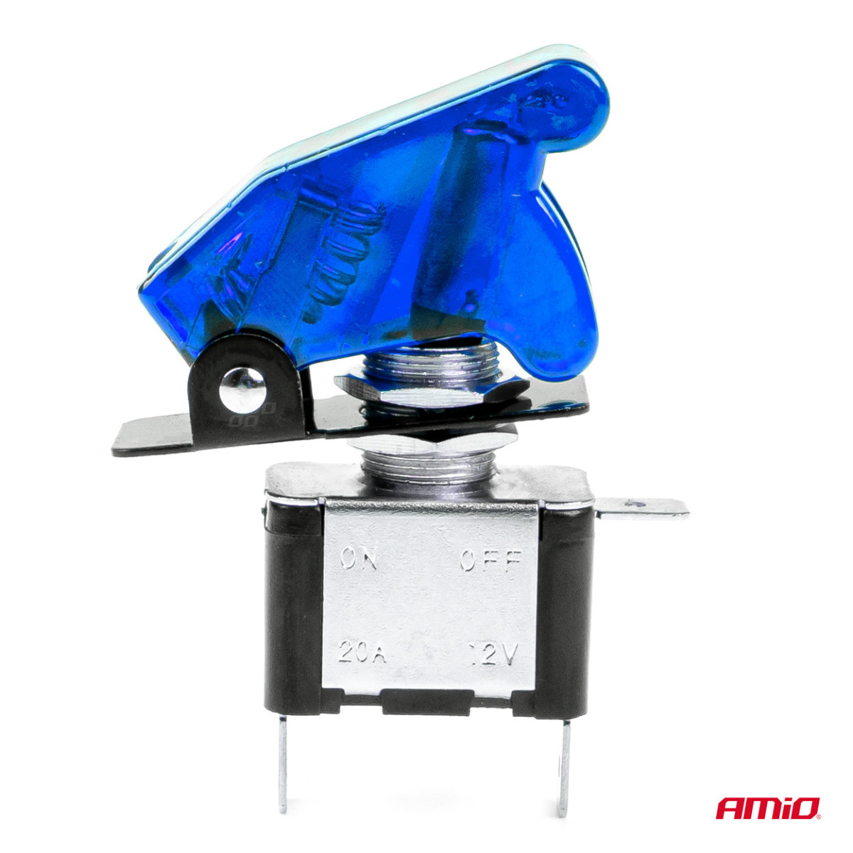 Top Gun Schalter mit blauer Hintergrundbeleuchtung AMIO-03096