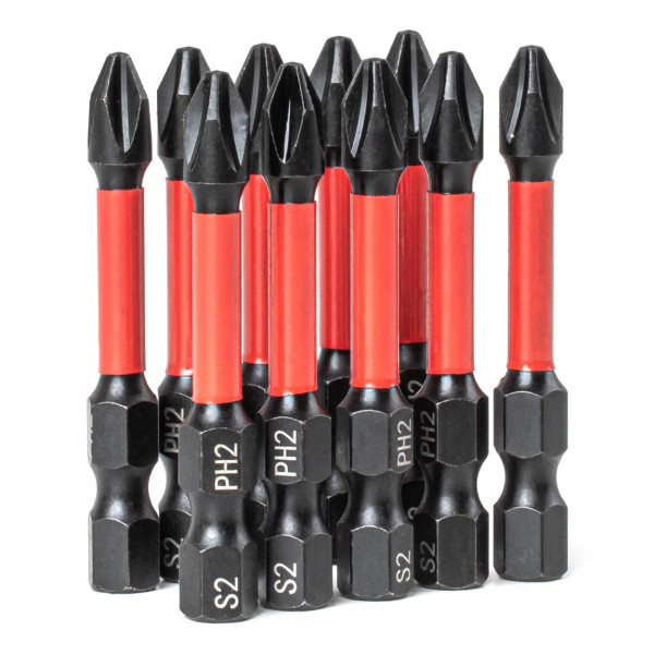 Flexible PH2-Bohrer 1/4″, 50 mm, 10 Stück. AMIO-04784