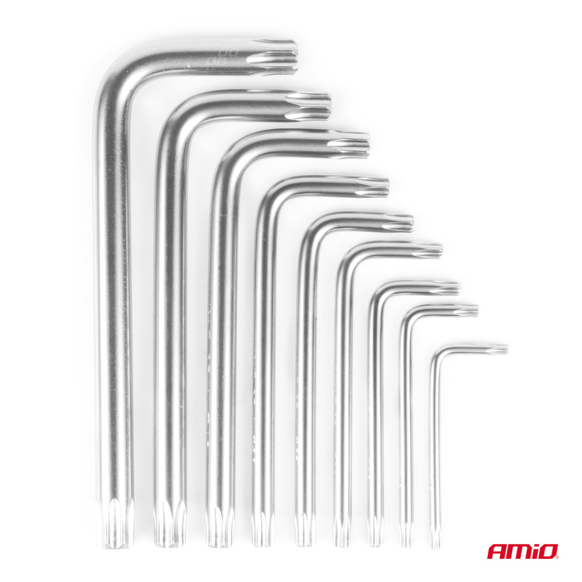 Kurze TORX-Schlüssel, 9 Stück, CR-V AMIO-01040