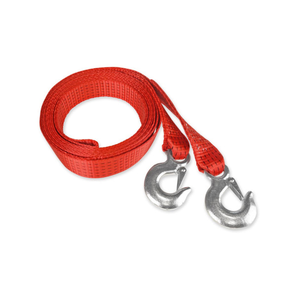 Flexible Anhängerkupplung 7500 kg 5 m 50 mm Haken+Haken AMIO-02013