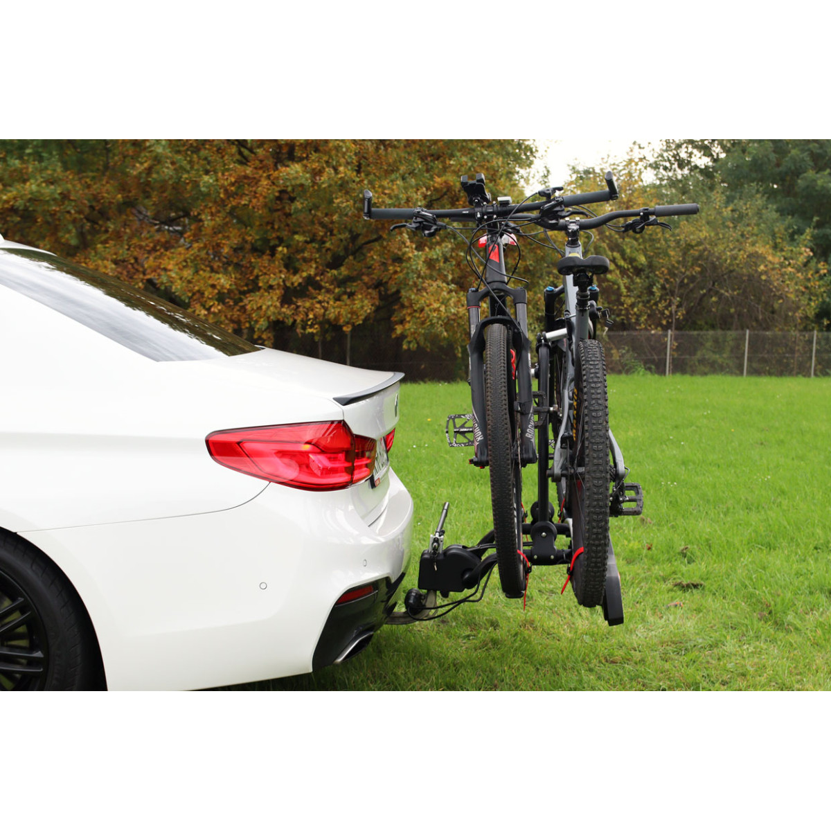 Fahrradhalterung fürs Auto mit Haken, für 2 Fahrräder TBC-01/2