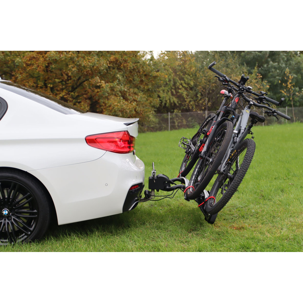 Fahrradhalterung fürs Auto mit Haken, für 2 Fahrräder TBC-01/2