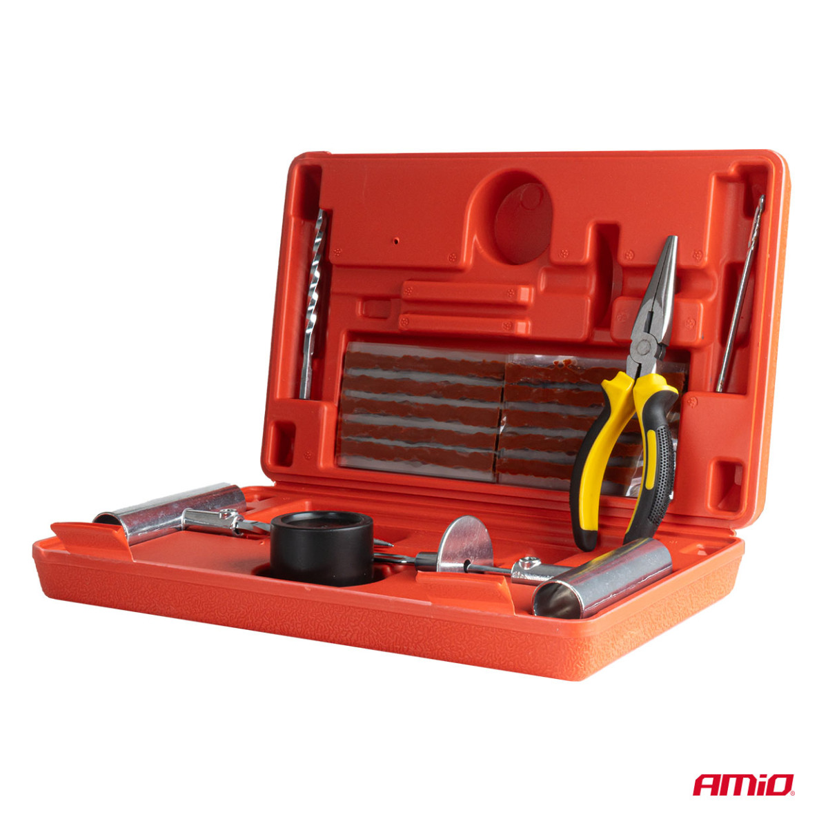 Reifenreparaturset – 38-teilig. AMIO-04693