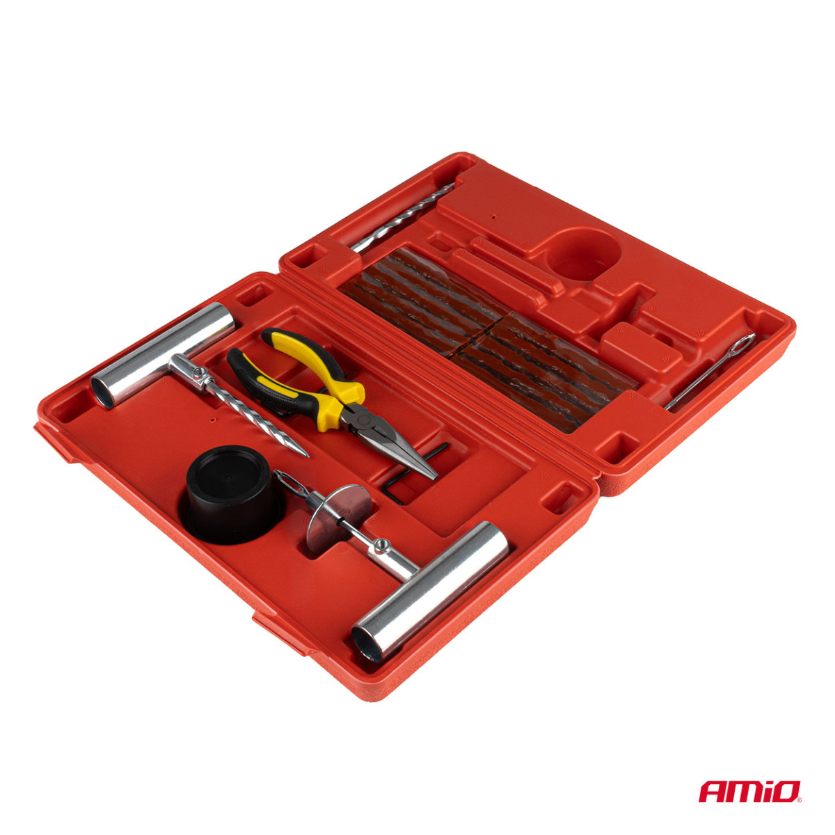 Reifenreparaturset – 38-teilig. AMIO-04693