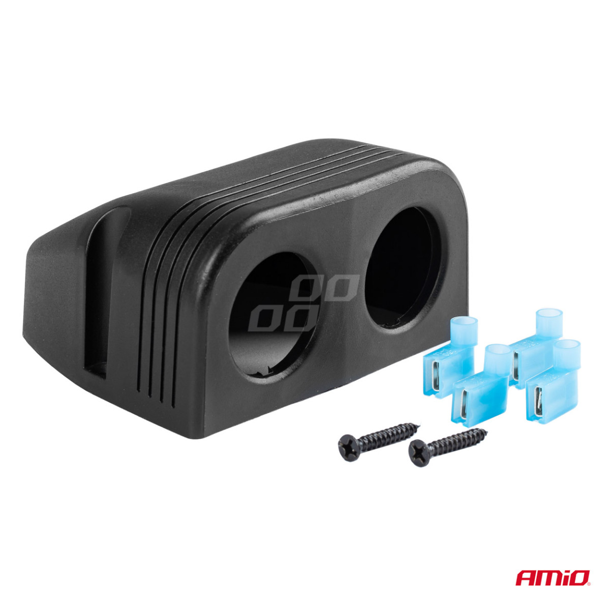 Externes USB-Panel-Gehäuse mit zwei Steckplätzen MOD-16 AMiO-02866