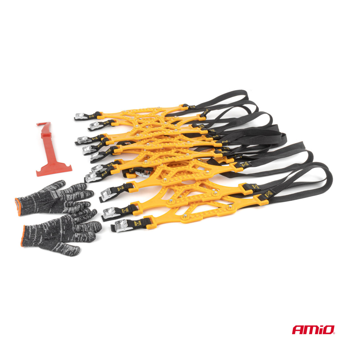Set mit Antirutschstreifen für Reifen, 6 Stück, AMIO-04947